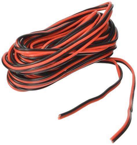 20ga 25' 10M Red/Black Hookup Wire 12V 24V DC Extension 2 Pin Cable-in ...