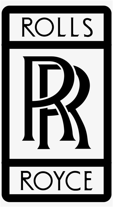 Rolls Royce Icon This Is A Logo It Has Vertical Rectangle - Rolls Royce Logo Black And White ...