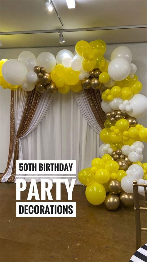 50th Birthday Party Decorations | Pinterest