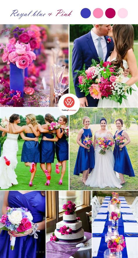 Royal Blue Color Palette | Summer wedding colors, Wedding color schemes summer, Pink color ...