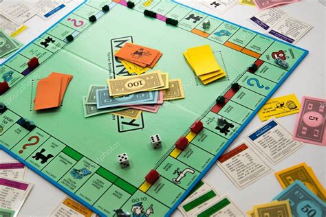 Monopoly board game in play – Stock Editorial Photo © martince2 #58167541