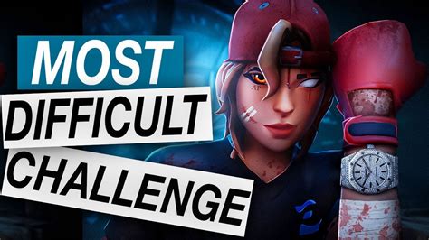 MOST Difficult Challenge in Fortnite LIVE - YouTube