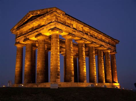 Penshaw Monument Lit in Union Jack Colours after Terror Attacks - Sunderland Magazine - Positive ...