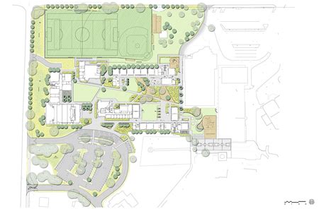 Sacred Heart School Campus Renovation & New Library | BFS Landscape ...