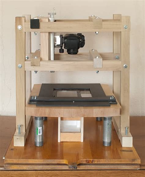 High-Res DIY Film Scanner Made from a DSLR, Lumber and an Arduino | PetaPixel