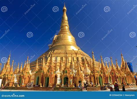 Shwedagon Pagoda-Yangon-Myanmar Stock Photo - Image of religion ...