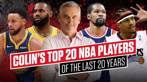 Colin Cowherd ranks the Top 20 NBA players of the last 20 years - sol ...