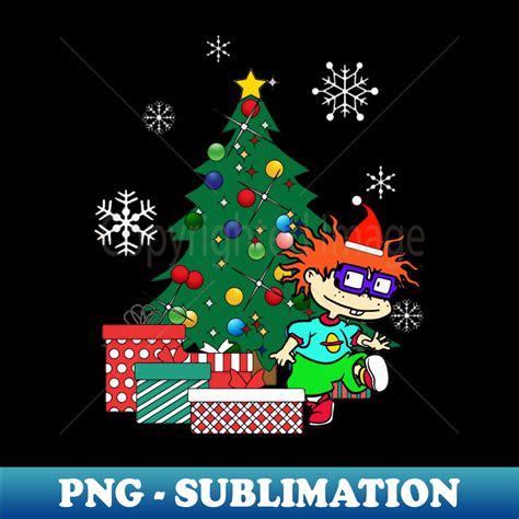 Chucky Rugrats Around The Christmas Tree - PNG Sublimation D - Inspire Uplift