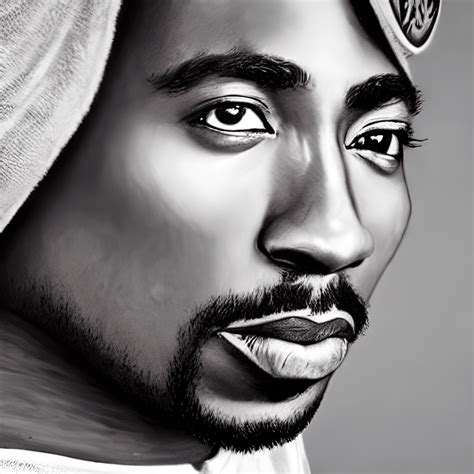 Tupac Shakur Graphic · Creative Fabrica