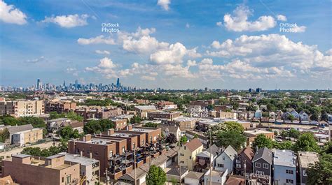 Aerial View of Avondale Neighborhood Chicago - chistockimages.com