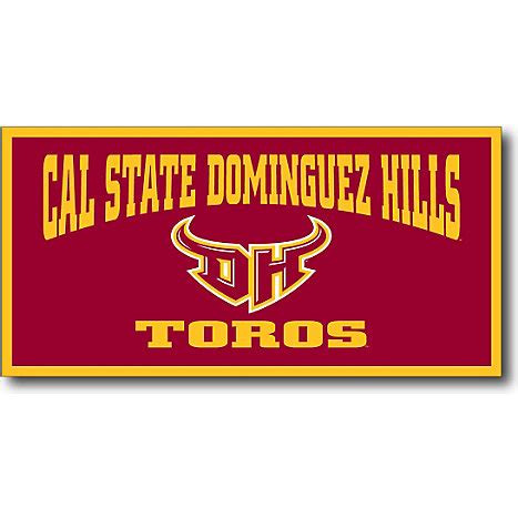 California State University at Dominguez Hills Toros 18''x36'' Banner | California State ...