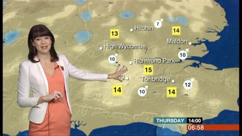 UK Regional News Caps: Elizabeth Rizzini - BBC London Weather