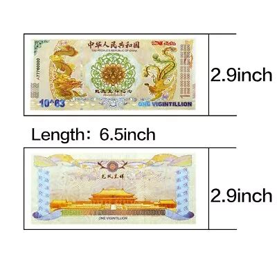 China Dragon and Phoenix Banknotes | Grelly UK