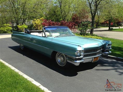 1963 Cadillac Coupe DeVille Convertible in light blue