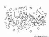 PJ Masks Printable Coloring Page Free 57% OFF sketch template