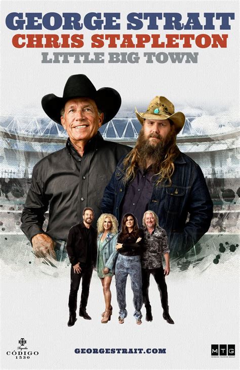 George Strait, Chris Stapleton, Little Big Town Join For Six-City Stadium Run In 2023 - Pollstar ...