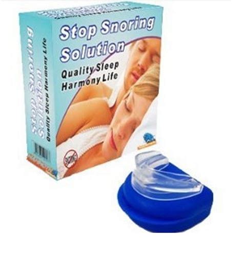 Stop Snoring Solution Custom-Fit Anti Snore Mouthpiece Guard Device Stops Snoring - Buy Online ...