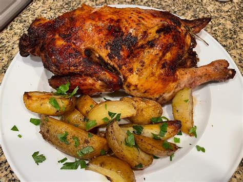 Pollo al Horno / Roasted Chicken with Roasted Potatoes – Sunday Cooking Channel