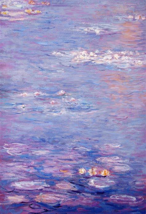 Water lilies, Claude Monet | Claude monet art, Monet paintings, Monet art