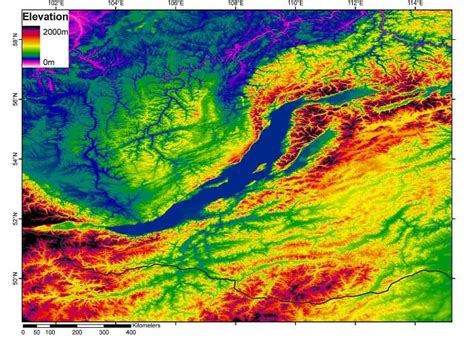 Dem digital terrain model - passawar