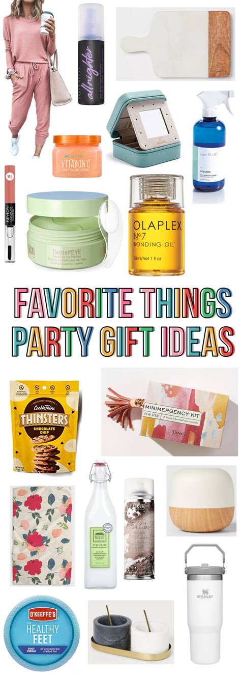 Favorite Things Party Gift Ideas - The Crafting Chicks