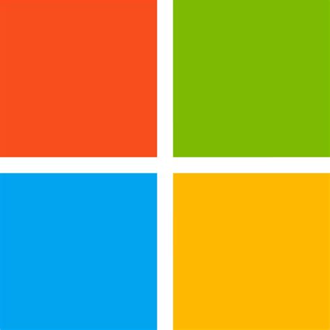 Microsoft Logo PNG Transparent