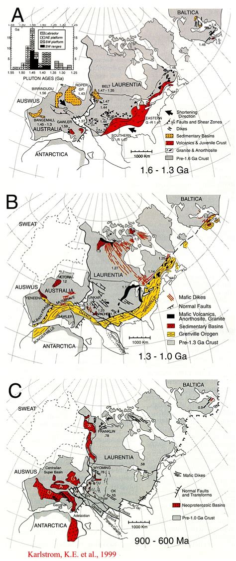 North American Craton Map