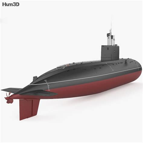 3D model of Kilo-class submarine in 2020 | 3d model, Model ships, Model