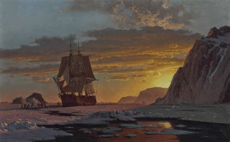 William Bradford (1823-1892) , Midnight Sun, The Arctic | Christie's