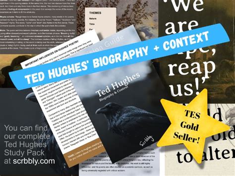 Ted Hughes - Biography and Context | Teaching Resources