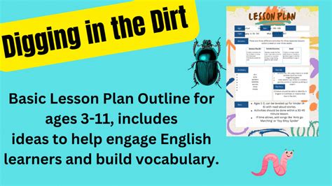 Digging in the Dirt Lesson Plan and Flashcards - Hiromarumama's Ko-fi Shop - Ko-fi ️ Where ...