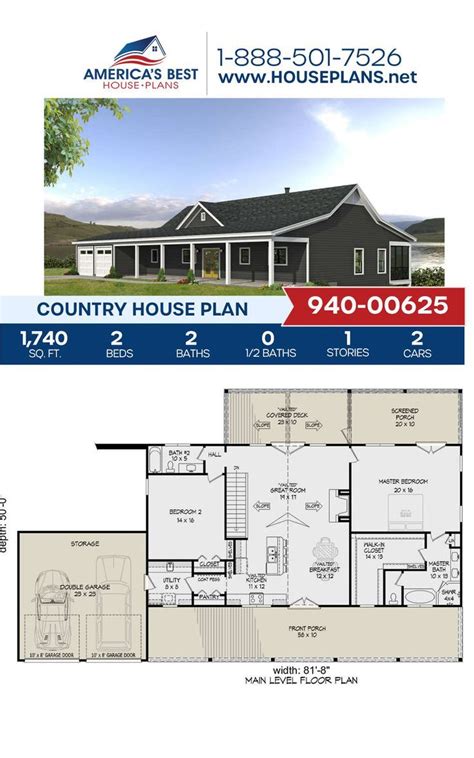 Pin on Country House Plans