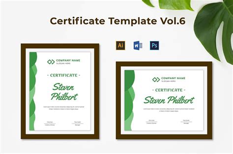 Free & Premium Google Docs Certificate Template Designs (2021)