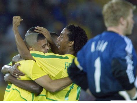 Brasil campeón mundo 2002: Con Ronaldinho Rivaldo y Ronaldo FOTOS ...