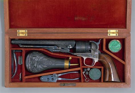 Samuel Colt | Cased Colt Model 1860 Army Percussion Revolver, Serial no ...