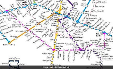 Delhi Metro Magenta Line Connecting Botanical Garden And Kalkaji Begins ...