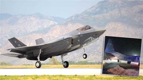 USAF F-35A Has Landing Gear Collapse, C-130 Overshoots Runway in ...