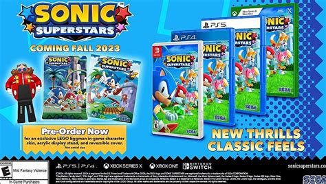 Sonic Superstars physical release details leak ahead of Sonic Central event – LEGO Eggman pre ...