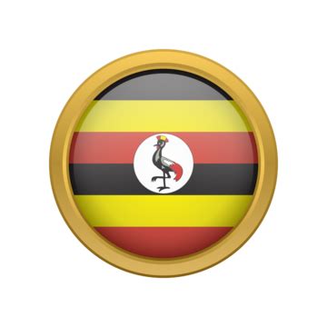 Uganda Flag Vector, Uganda, Flag, Uganda Day PNG and Vector with ...