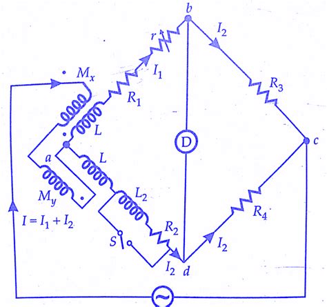 Measurement of Mutual Inductance By Heaviside Bridge