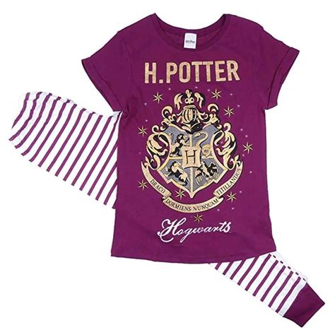 Women's Harry Potter Hogwarts Crest Pyjama Set | Harry potter pyjamas ...