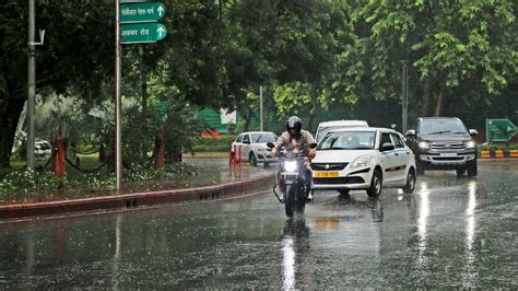 Weather Updates: Delhi-NCR Receives Light Rain; IMD Predicts More Showers For Next Three Days