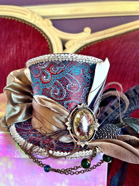 TwoBackFlats: Steampunk Mad Hatter Mini Top Hat