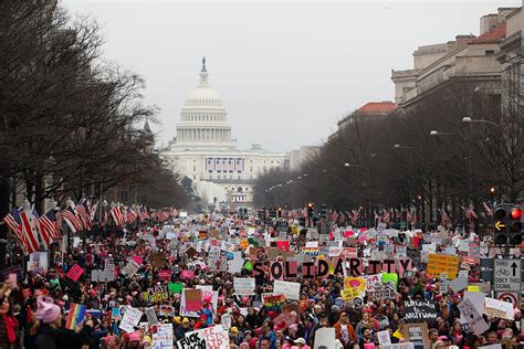 32 Of The Most Powerful Photos Of Women's Marches Around The World