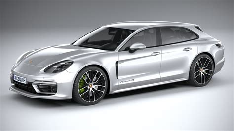 Porsche Panamera 4 e-hybrid Sport Turismo 2021 3D