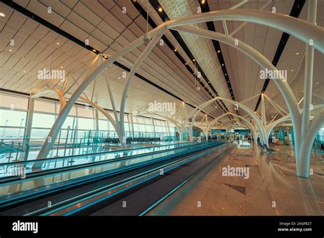 Interior view of the brand new Terminal 1 at the King Abdulaziz ...