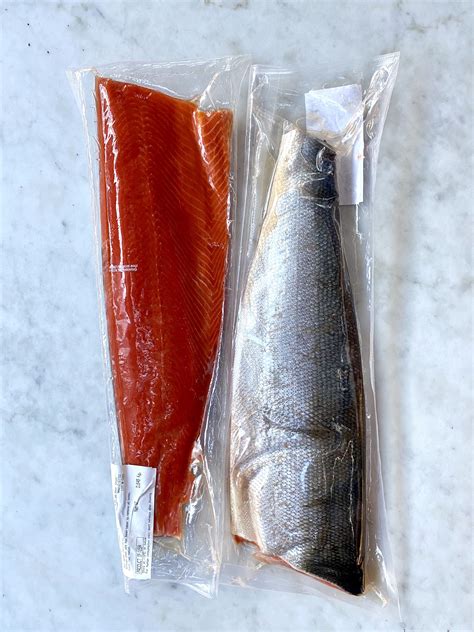 Wild Caught Alaskan Sockeye Salmon - Bulk Order 20kg Whole Sides | Fish ...