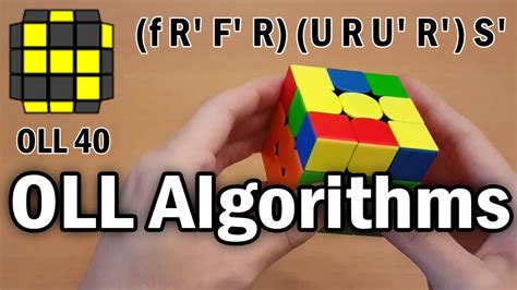 [New] Rubik's Cube: All 57 OLL Algorithms & Finger Tricks - YouTube