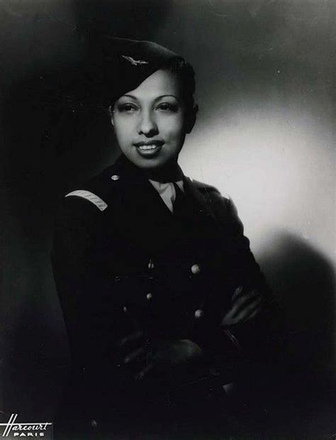 During World War II, Josephine Baker served with the French Red Cross ...