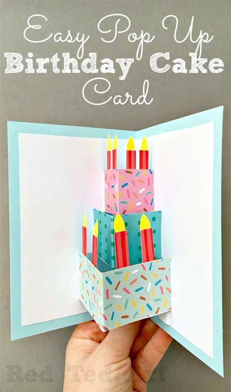 How to Make a Pop up Card (20 Easy DIY Pop Up Cards)